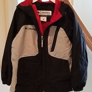 Youth lightweight hooded windbreaker